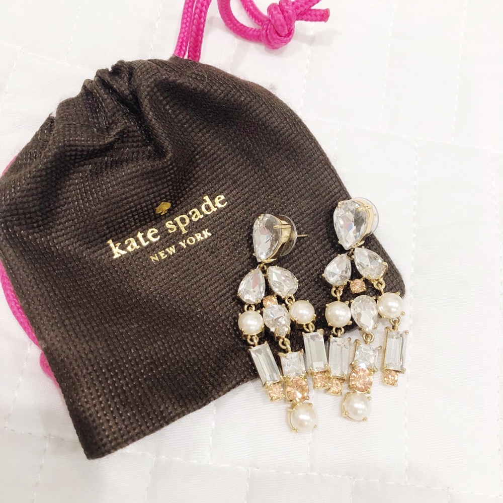 Kate Spade Statement Chandelier Earrings